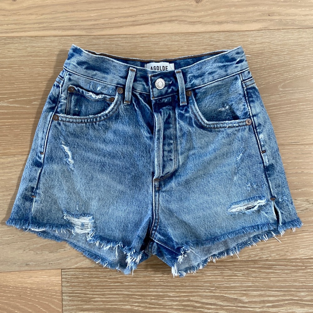 Agolde Jaden Denim Shorts